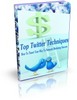 Thumbnail Top Twitter Techniques Comes with Master Resale Rights