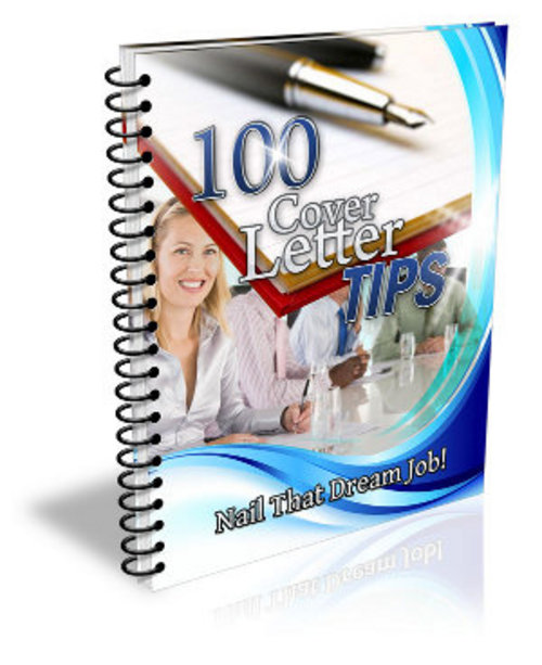 Product picture 100 Cover Letter Tips Comes with Giveaway Rights