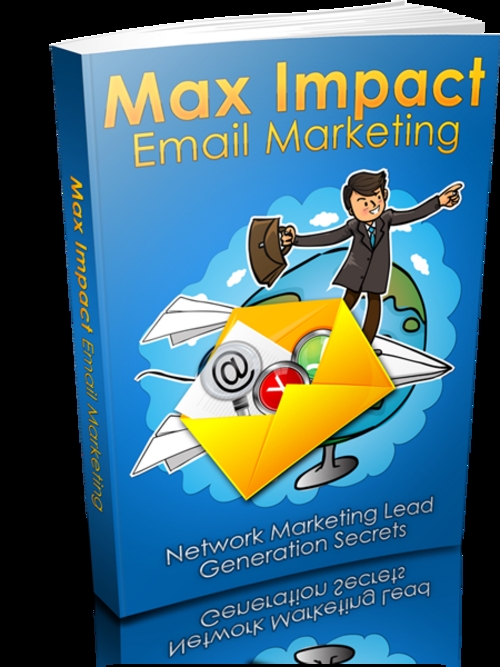 Product picture Max Impact Email Marketing Comes with Master Resale Rights