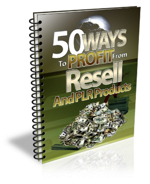 Product picture 50 Ways To Profit From PLR Products Giveaway Rights