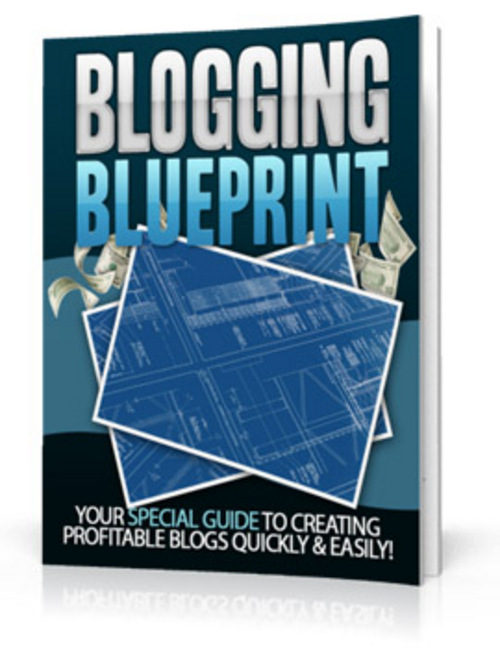 Product picture Blogging Blueprint Comes with Giveaway Rights