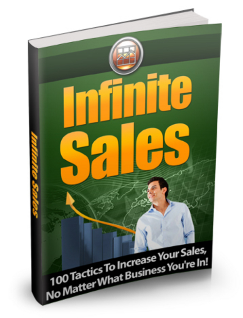 Product picture Infinite Sales Comes with Master Resale/Giveaway Rights