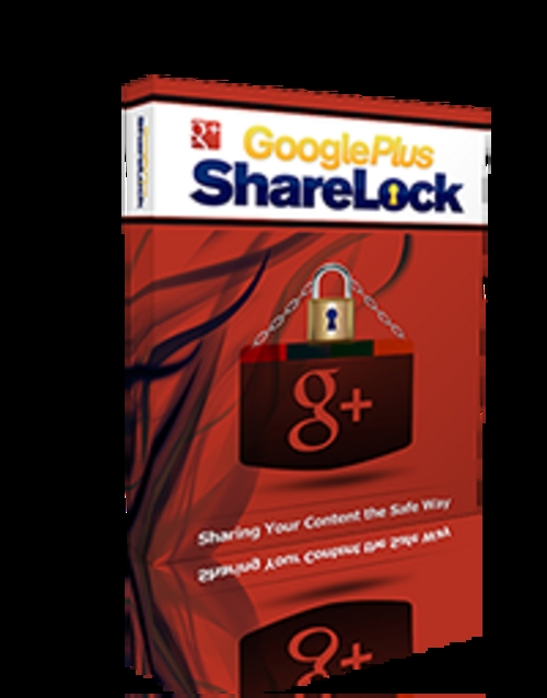 Product picture Google Plus ShareLock Comes with Resale Rights