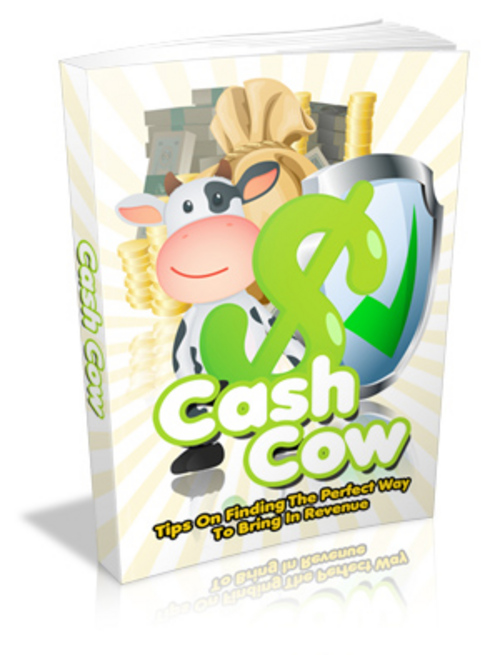 Product picture  Cash Cow  Comes with Master Resale Rights