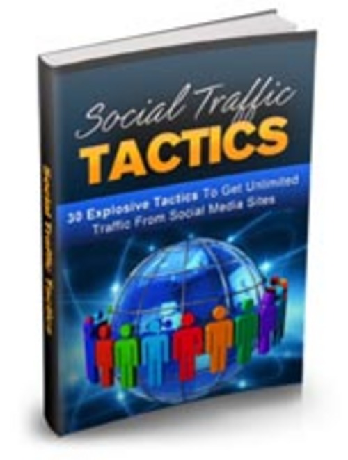 Product picture Social Traffic Tactics Comes with Master Resale/Giveaway Rig