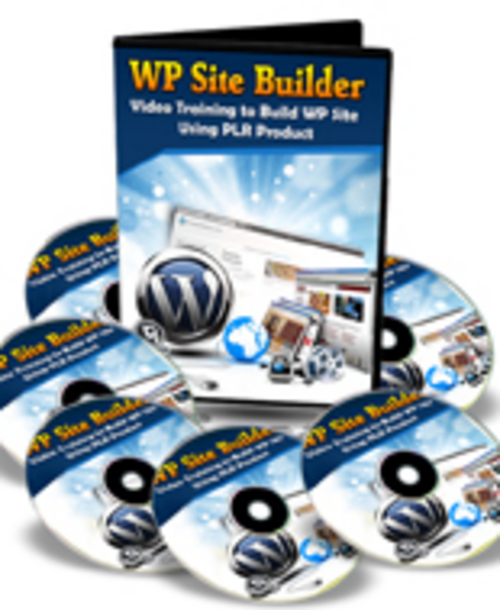Product picture WP Site Builder Comes with Master Resale Rights