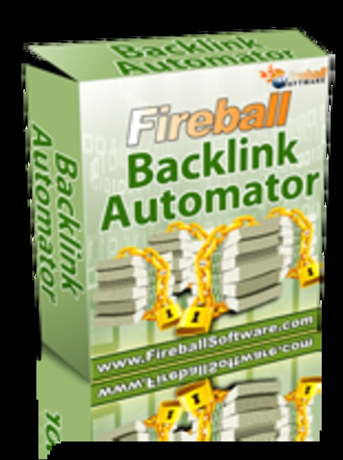 Product picture  Backlink Automator  Comes with Master Resale Rights
