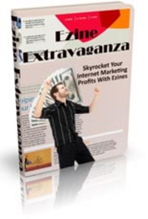 Product picture  Ezine Extravaganza  Comes with Master Resale Rights