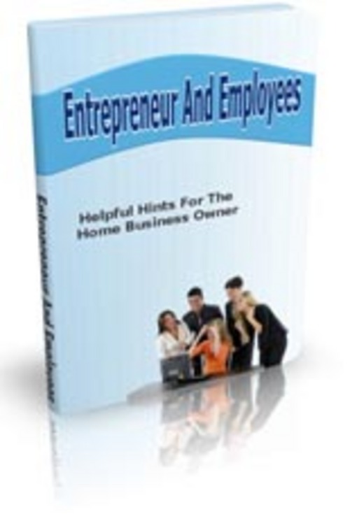 Product picture Entrepreneur And Employees Comes with Master Resale Rights