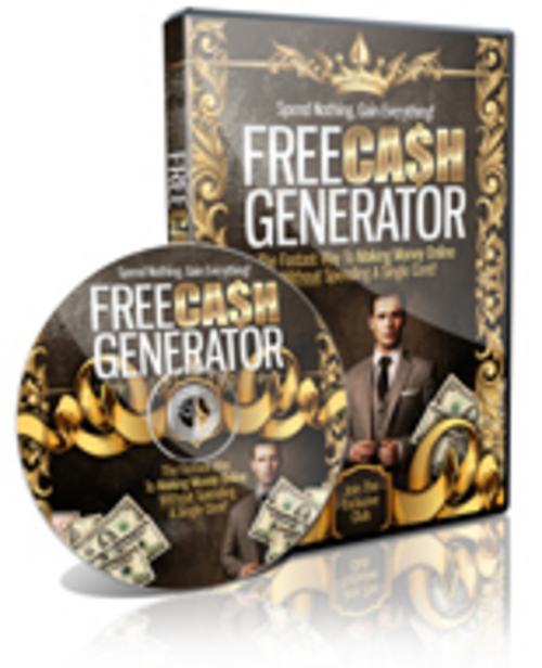 Product picture Free Cash Generator Comes with Master Resale Rights