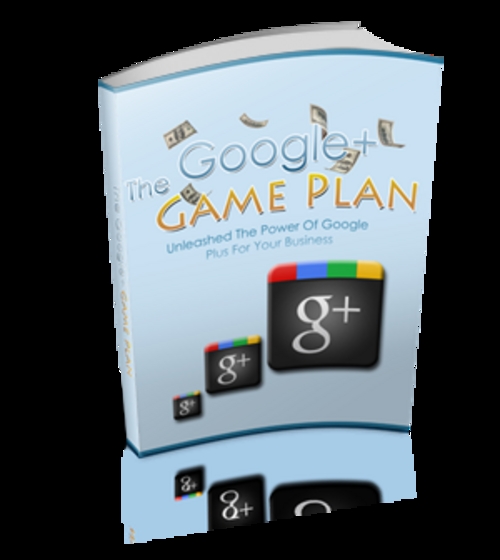 Product picture Google Plus Game Plan Comes with Master Resale Rights