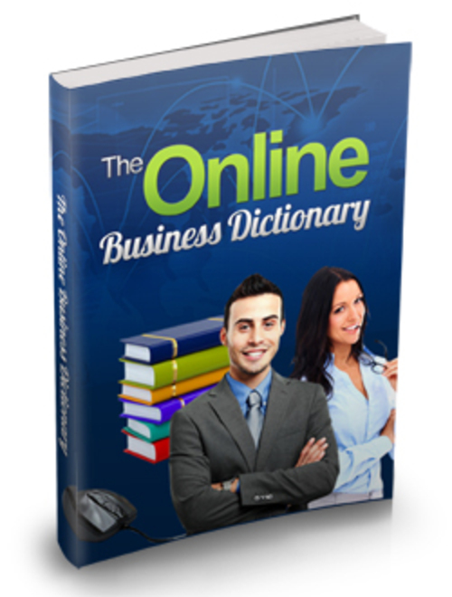 Product picture The Online Business Dictionary 