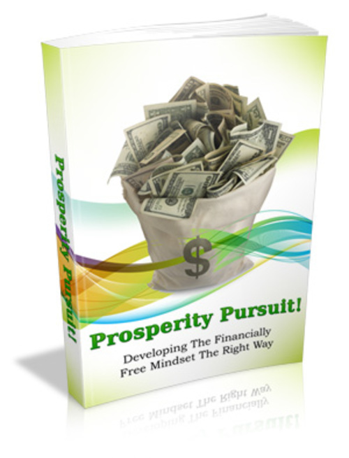 Product picture Prosperity Pursuit Comes with Master Resale Rights! 