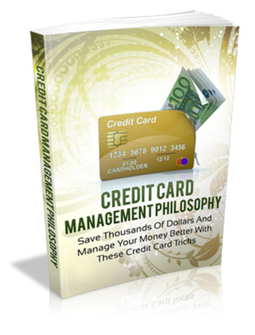 Product picture Credit Card Management Comes with Master Resale Rights! 