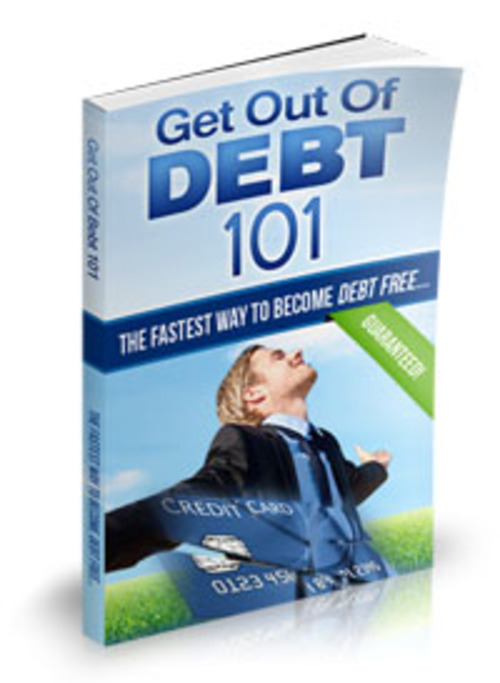 Product picture Get Out of Debt 101 Comes with Private Label Rights