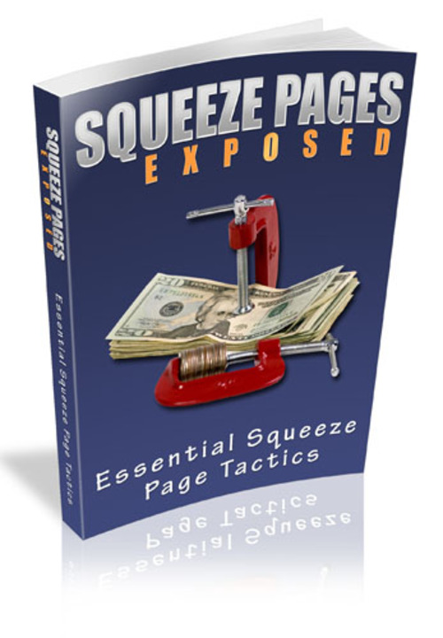 Product picture Squeeze Pages Exposed Comes with Giveaway Rights